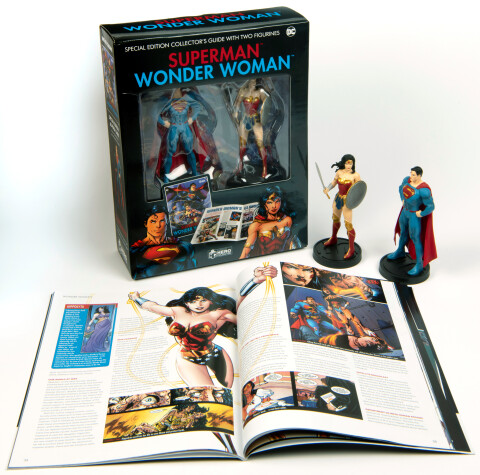 Book cover for Superman and Wonder Woman Plus Collectibles