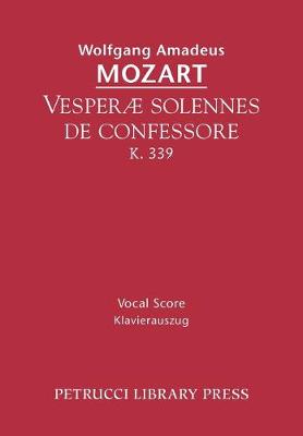 Book cover for Vesperae solennes de confessore, K.339