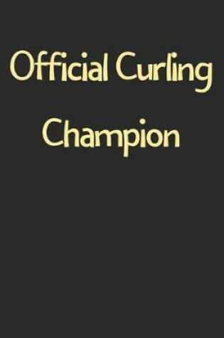 Cover of Official Curling Champion