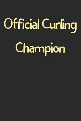 Book cover for Official Curling Champion