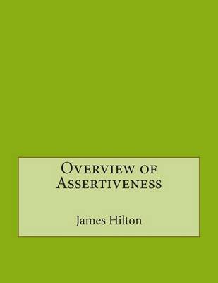 Book cover for Overview of Assertiveness