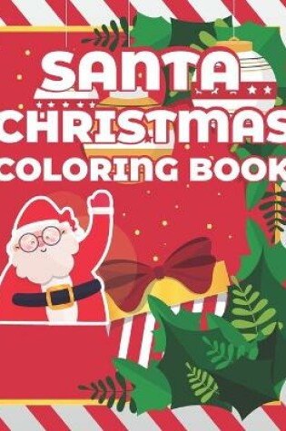 Cover of Santa Christmas Coloring Book