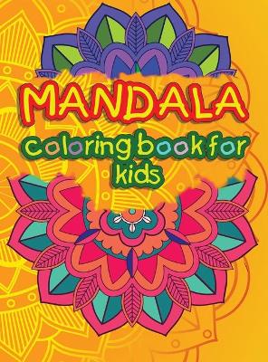 Book cover for Mandala coloring book for kids