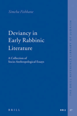 Cover of Deviancy in Early Rabbinic Literature