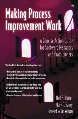 Cover of Making Process Improvement Work