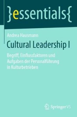 Cover of Cultural Leadership I