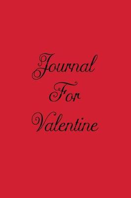 Book cover for Journal For Valentine