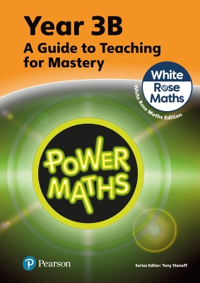 Book cover for Power Maths Teaching Guide 3B - White Rose Maths edition