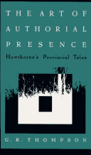 Book cover for The Art of Authorial Presence