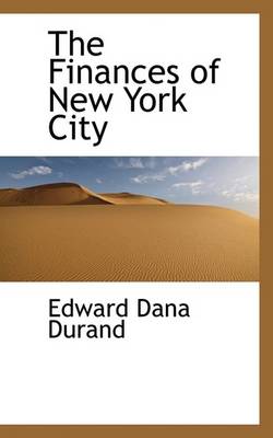 Book cover for The Finances of New York City