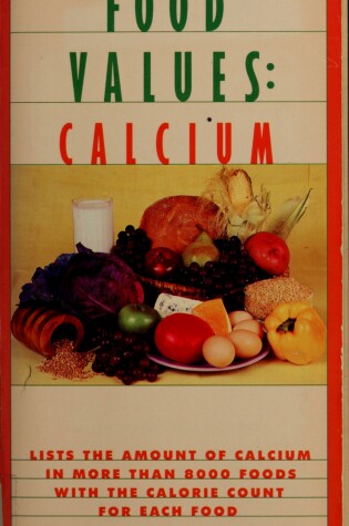 Cover of Food Values