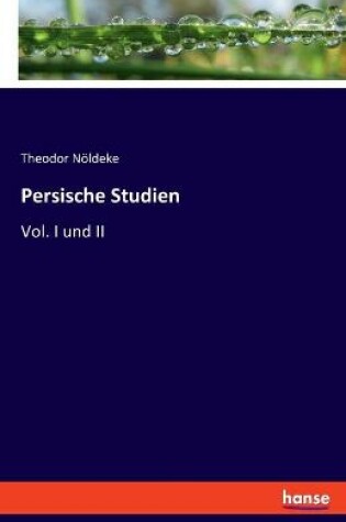 Cover of Persische Studien