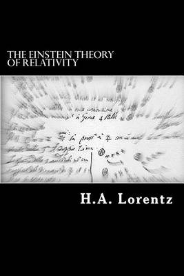 Book cover for The Einstein Theory of Relativity