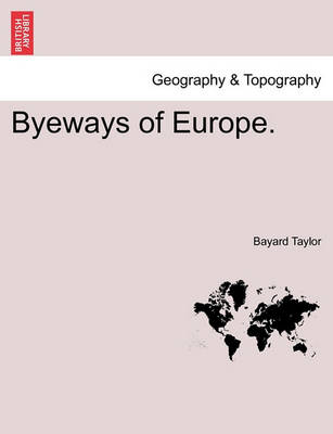 Book cover for Byeways of Europe.