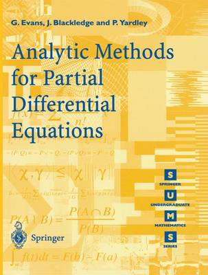 Book cover for Analytic Methods for Partial Differential Equations