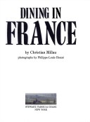 Book cover for Dining in France