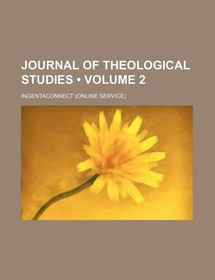 Book cover for Journal of Theological Studies (Volume 2)