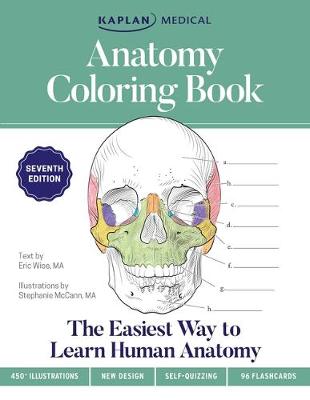 Book cover for Anatomy Coloring Book