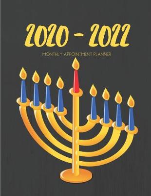 Book cover for 2020-2022 Three 3 Year Planner Jewish Monthly Calendar Gratitude Agenda Schedule Organizer