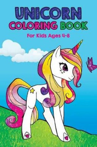 Cover of Unicorn Coloring Book