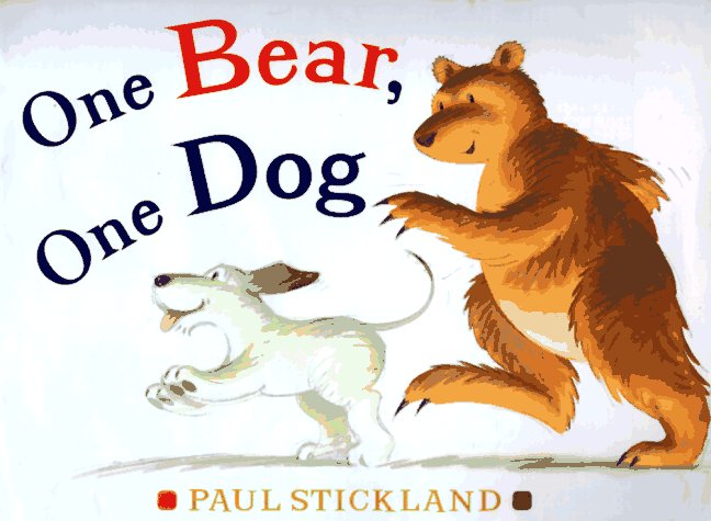 Book cover for One Bear, One Dog