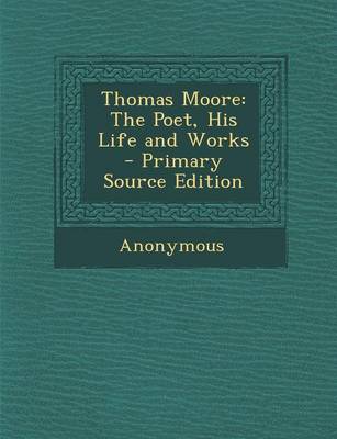 Book cover for Thomas Moore