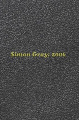 Cover of Simon Gray