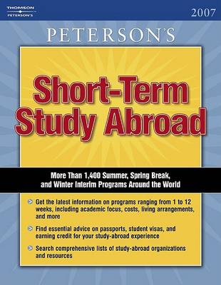 Cover of Short Term Study Programs Abroad