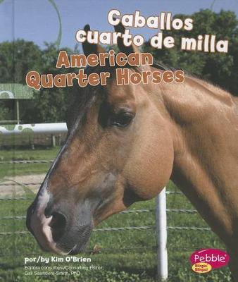 Book cover for Caballos Cuarto de Milla/American Quarter Horses