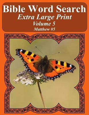 Book cover for Bible Word Search Extra Large Print Volume 5