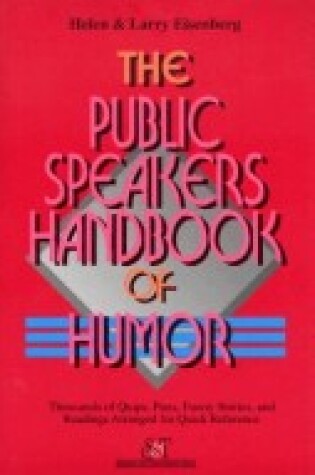 Cover of Public Speaker's Handbook of Humour