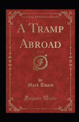 Book cover for A Tramp Abroad, Part 2 Illustrated