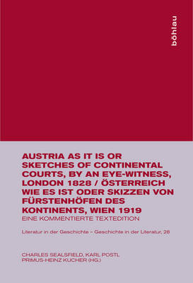 Cover of Austria as It Is or Sketches of Continental Courts, by an Eye-Witness, London 1828 /  sterreich Wie Es Ist Oder Skizzen Von F rstenh fen Des Kontinents, Wien 1919