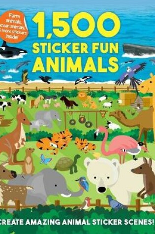 Cover of 1,500 Sticker Fun Animals
