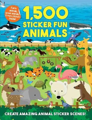Cover of 1,500 Sticker Fun Animals