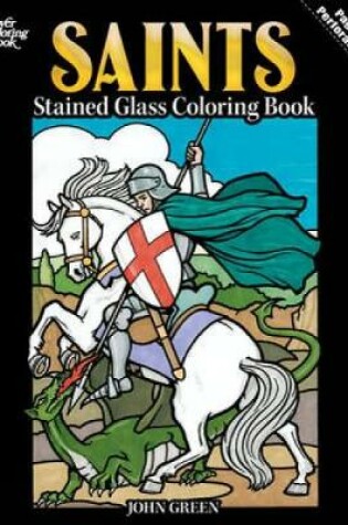 Cover of Saints Stained Glass Coloring Book
