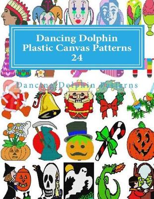 Book cover for Dancing Dolphin Plastic Canvas Patterns 24