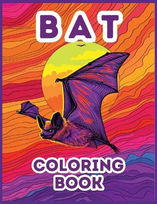 Book cover for Bat Coloring Book