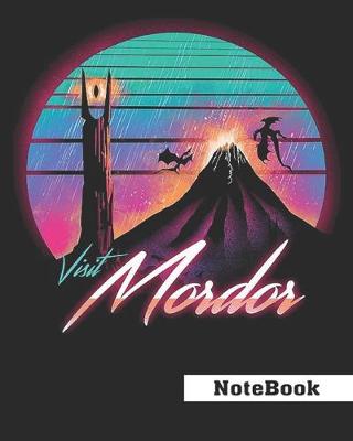 Book cover for Visit Mordor NoteBook