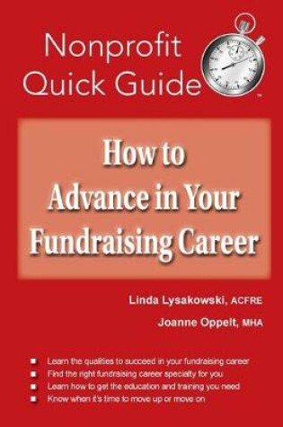 Cover of How to Advance in Your Fundraising Career