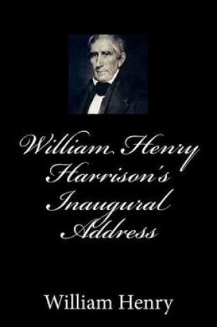 Cover of William Henry Harrison's Inaugural Address