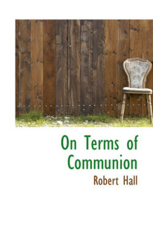 Cover of On Terms of Communion