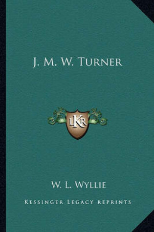 Cover of J. M. W. Turner