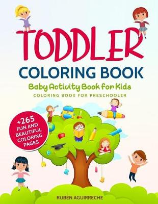 Book cover for Toddler Coloring Book