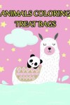Book cover for Animals coloring treat bags