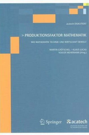 Cover of Produktionsfaktor Mathematik