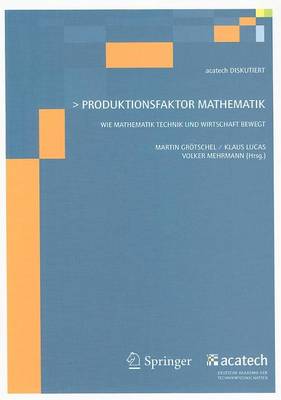 Book cover for Produktionsfaktor Mathematik