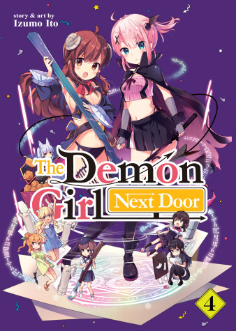 Book cover for The Demon Girl Next Door Vol. 4
