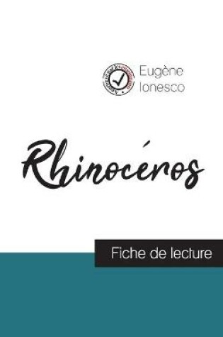 Cover of Rhinoceros de Ionesco (fiche de lecture et analyse complete de l'oeuvre)