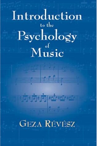 Cover of Introduction To The Phichology Of Music